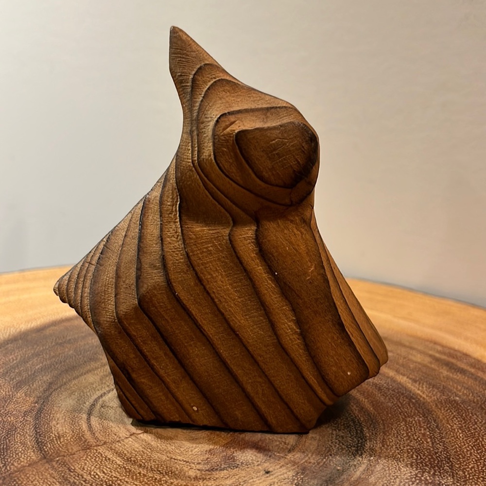 Wooden Bird by Canadian artist Gerd Untermann
